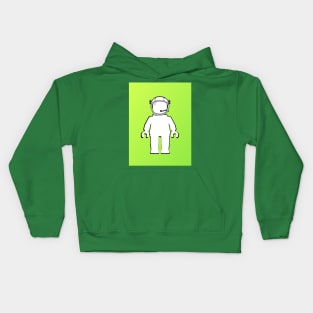 Banksy Style Astronaut Minifig  Customize My Minifig Kids Hoodie